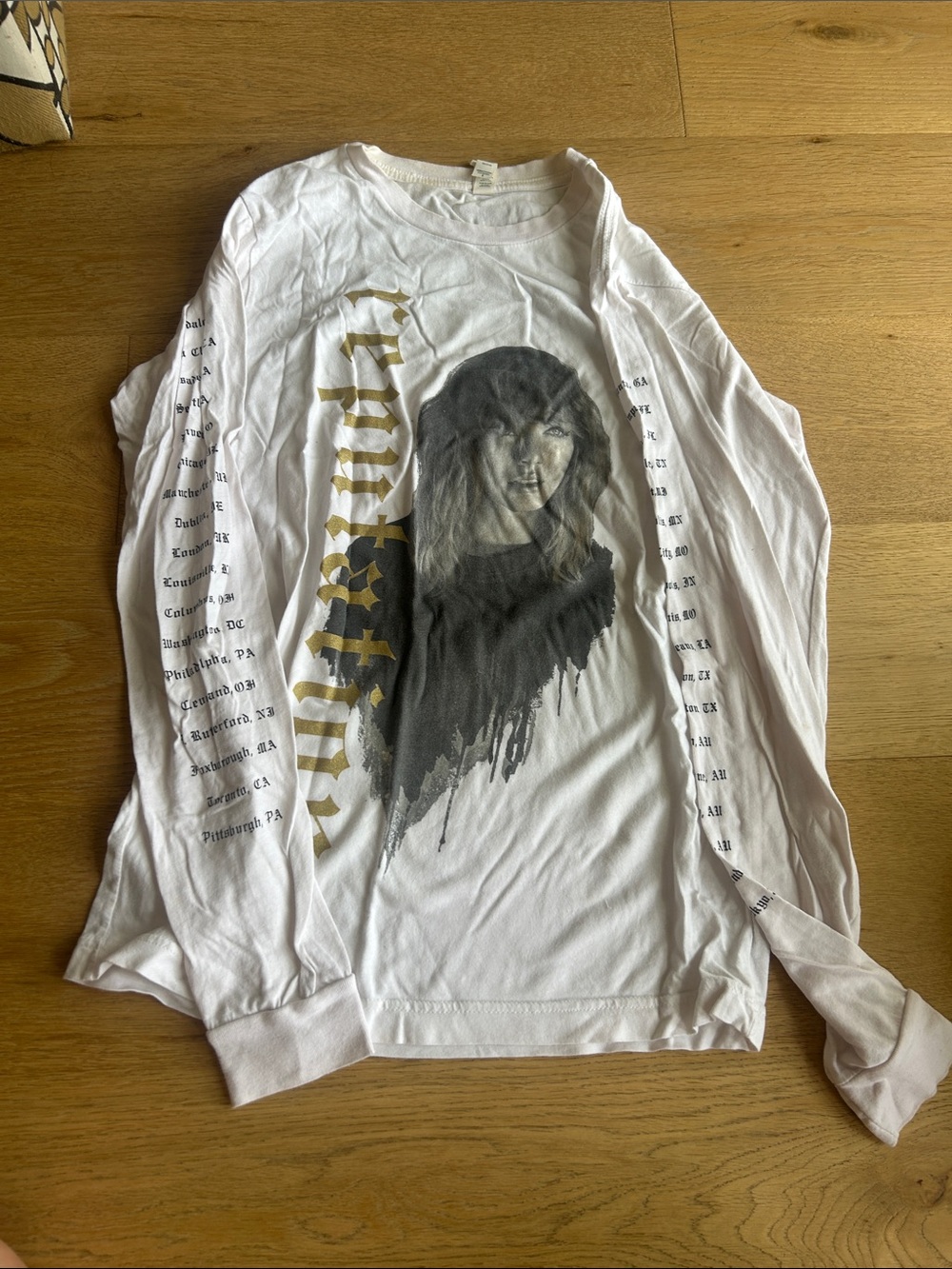 Taylor Swift Reputation Tour Merch Long Sleeve